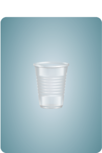 Стаканчики пластиковые 200 мл. (100 шт.)